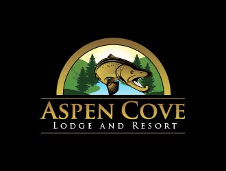 Aspen Cove Lodge and Resort logo design by usef44