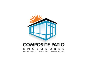 Composite Patio Enclosures logo design by Webphixo