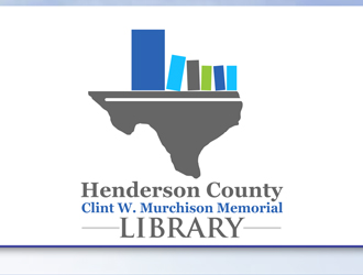 Henderson County Clint W. Murchison Memorial Library logo design by life4dieth