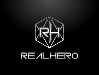 RealHero logo design by ekitessar