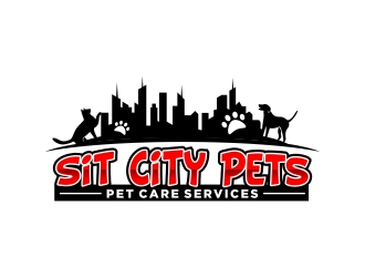 Sit City Pets logo design by superbrand