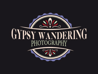 Gypsy Wandering Photography logo design by Boomski