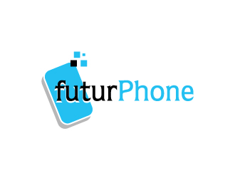 FuturPhone logo design concepts #7