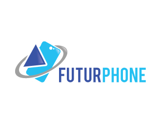 FuturPhone logo design concepts #9
