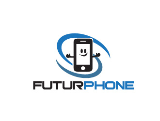 FuturPhone logo design concepts #11