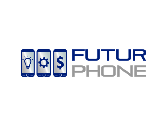 FuturPhone logo design concepts #12