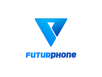 FuturPhone logo design concepts #14