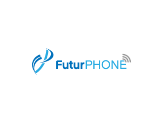 FuturPhone logo design concepts #16