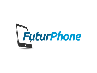 FuturPhone logo design by mashoodpp