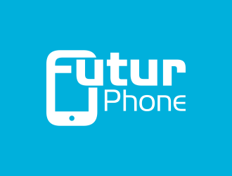 FuturPhone logo design concepts #20