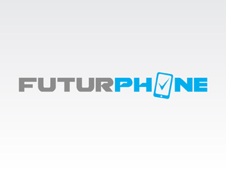 FuturPhone logo design concepts #22