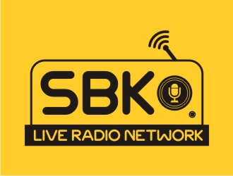 SBK LIVE RADIO NETWORK logo design by meatmasala