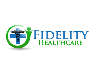 Fidelity Healthcare logo design - Freelancelogodesign.com