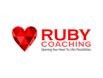 Ruby Coaching logo design by mashoodpp