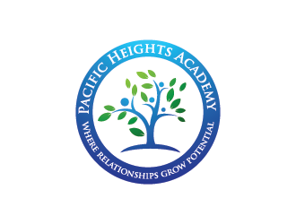 Pacific Heights Academy logo design by mhala