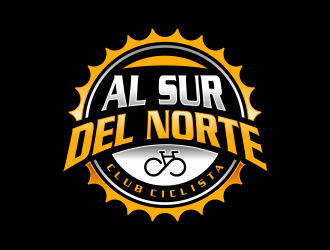 Club Ciclista AL SUR DEL NORTE (means Cycling Club AL SUR DEL NORTE) logo design by smith1979