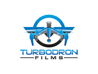 TURBODRON FILMS logo design by mhala