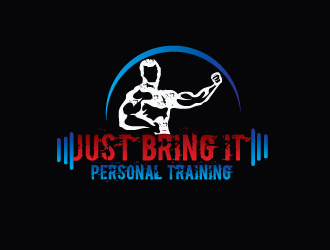 Just Bring It Personal Training logo design concepts #4
