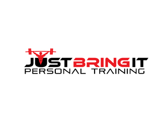 Just Bring It Personal Training logo design concepts #8