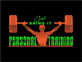 Just Bring It Personal Training logo design concepts #32