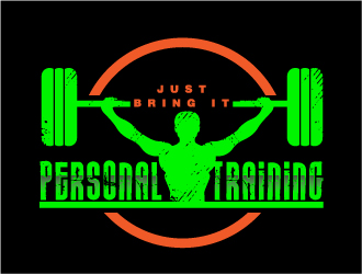 Just Bring It Personal Training logo design concepts #35