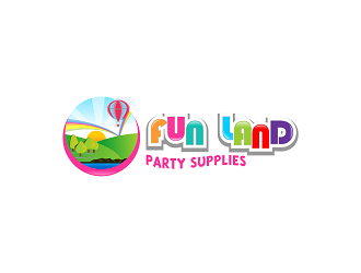 FUN LAND Party Supplies logo design concepts #2
