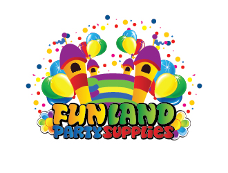 FUN LAND Party Supplies logo design concepts #15