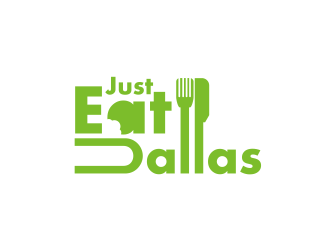 Just Eat Dallas logo design concepts #7