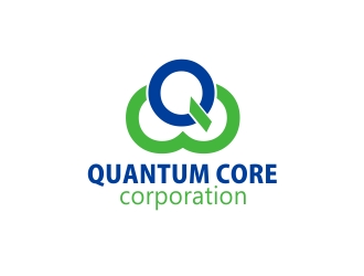 Quantum Core Corporation logo design - Freelancelogodesign.com