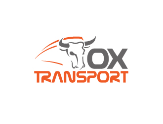 Ox Transport logo design by pixelour