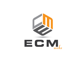 ECM Webs logo design by limo