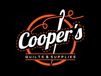 Cooper's Quilts & Supplies logo design by Norsh