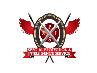 Special Protection & Intelligence Service logo design by bezalel