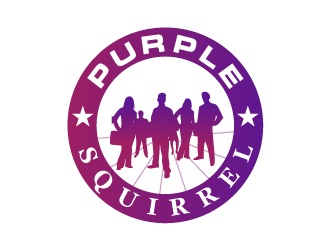 Purple squirrel logo design by zenith