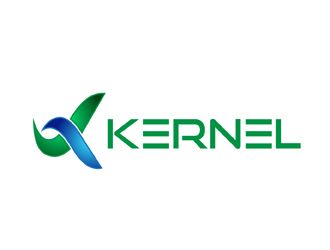 kernel logo design by peacock