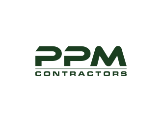 PPM Contractors, Inc. logo design by pakNton