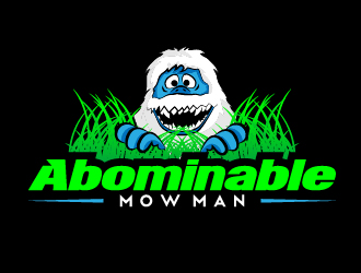 Abominable Mow Man logo design by Norsh