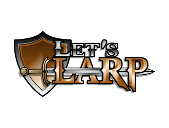 Let's LARP logo design by jaize