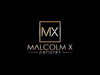 Malcolm X Artistry logo design by pakderisher