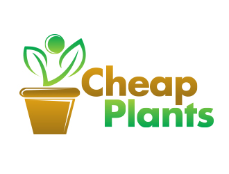 Cheap Plants logo design by AB212
