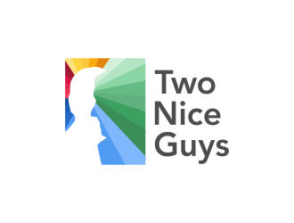 Two Nice Guys logo design by pakNton