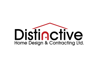 Distinctive Home Design & Contracting Ltd. logo design by pixelour