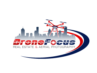 Drone Focus logo design by Phantomonic