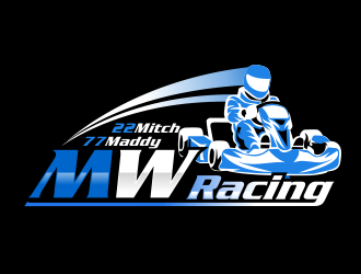 MW Racing logo design by PandaDesign