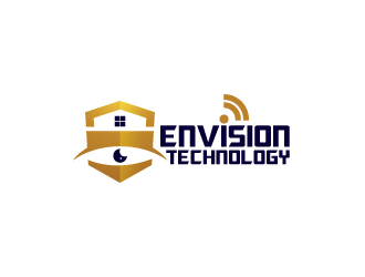 Envision Technology logo design by artbitin