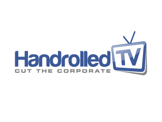 handrolled.tv logo design by abss