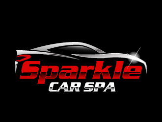 Sparkle Car Spa logo design by karjen