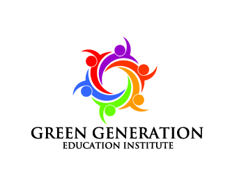 Green Generation Education Institute logo design by karjen
