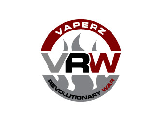VRW /Vaperz Revolutionary War logo design by gipanuhotko