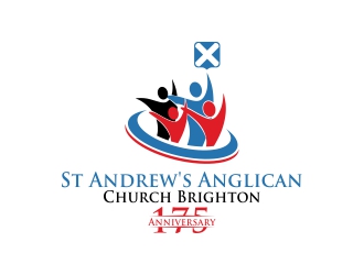 "St Andrew's Anglican Church Brighton" 175 Anniversary logo design by semvakbgt